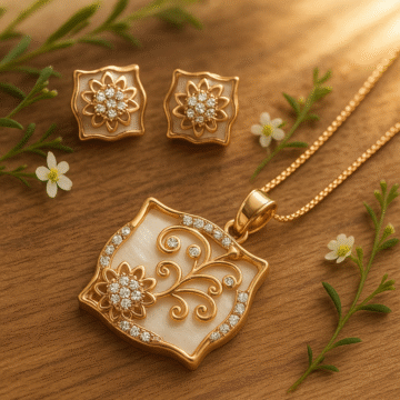 Earing & Necklace Set